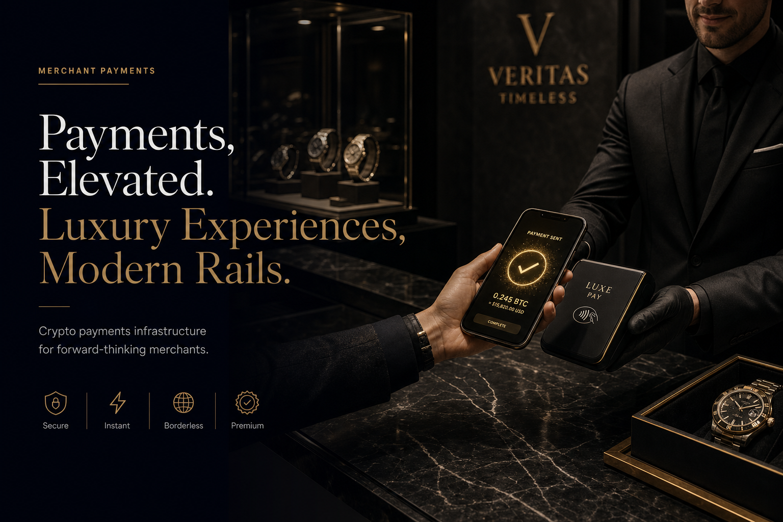 How Luxury Merchants Can Accept Crypto — DC Pay Guide